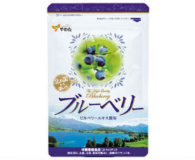 やわた 北の国から届いたブルーベリーの画像